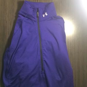 COLD GEAR LONG SLEEVE RUNNING PULLOVER